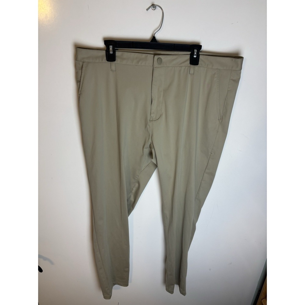 Rhone Commuter Pant Slim Mens Size 40 Khaki Stretch Performance Pants 100036